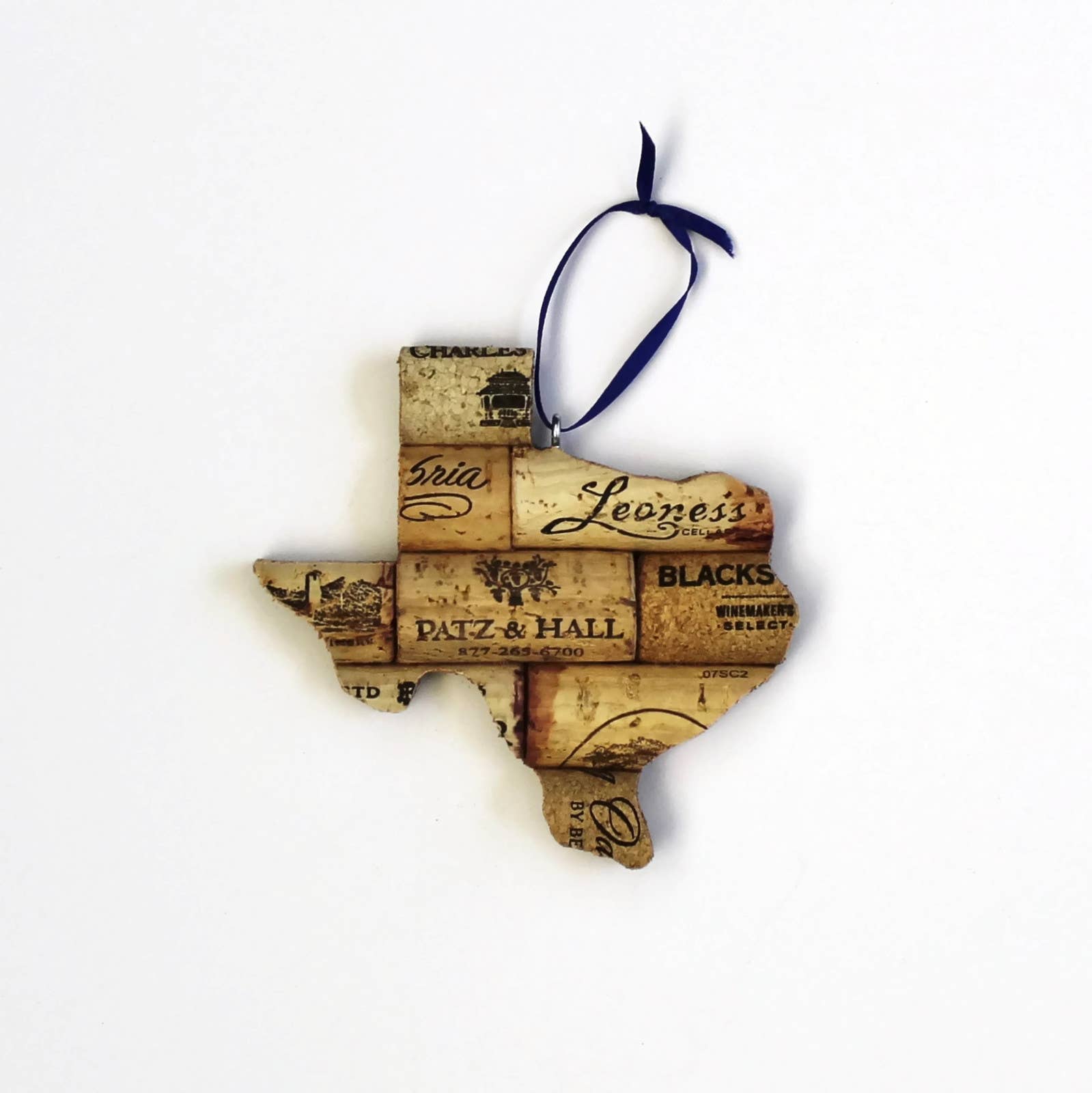 Desert Coastal Studios - Wholesale Ornament - Pick Your State Wine Cork Ornament - Gift for Wine Lover28