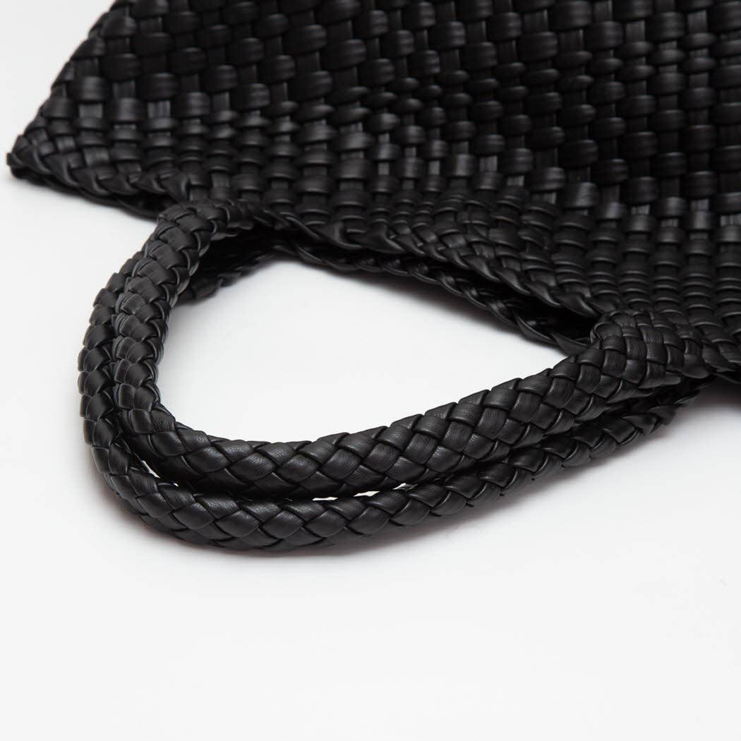 Fashion City – wholesale Tote bag – Women's – Woven Braided Tote Bag With Wristlet Pouch24