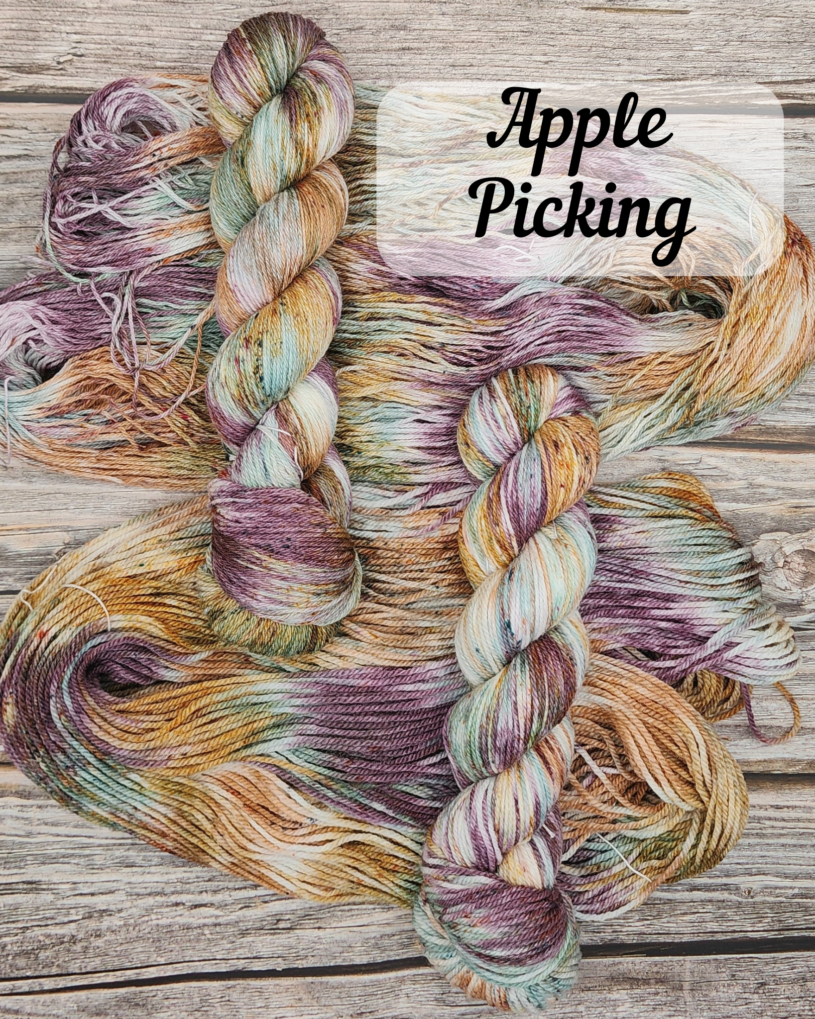 Wild Sage Wool - Wholesale Yarn - Apple Picking - Fingering - RTS1
