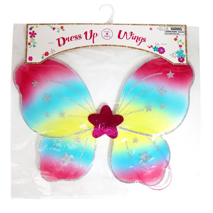 Pink Poppy USA - Wholesale Costume - Kids - Rainbow Butterfly Wire Wings