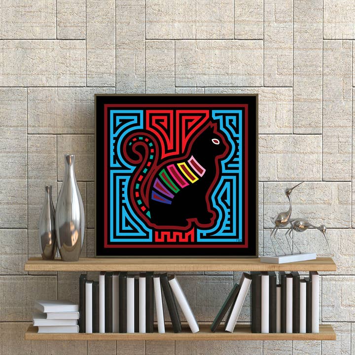 Papermolas - Wholesale Art Print - Print - Black Cat2