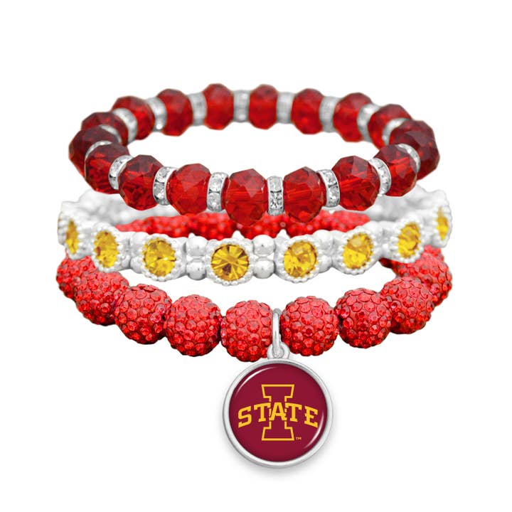 Iowa State Cyclones Amanda Crystal Stack for wholesale by From The Heart
