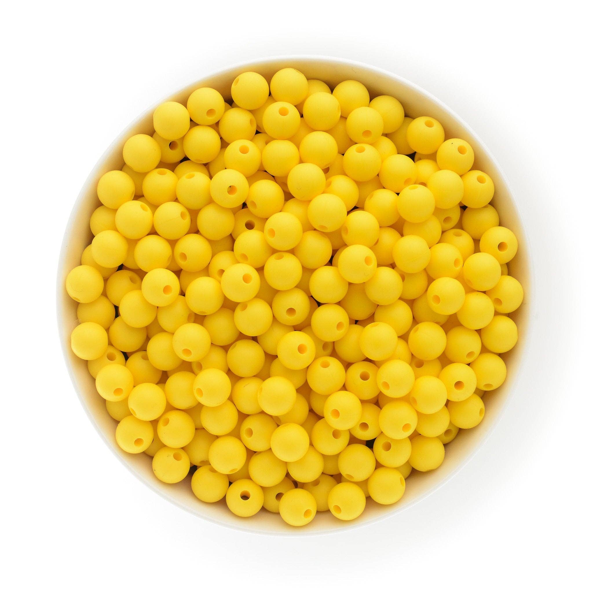 Cara & Co Silicone Craft Supply – Missangas por atacado – Contas redondas de silicone de 9 mm62