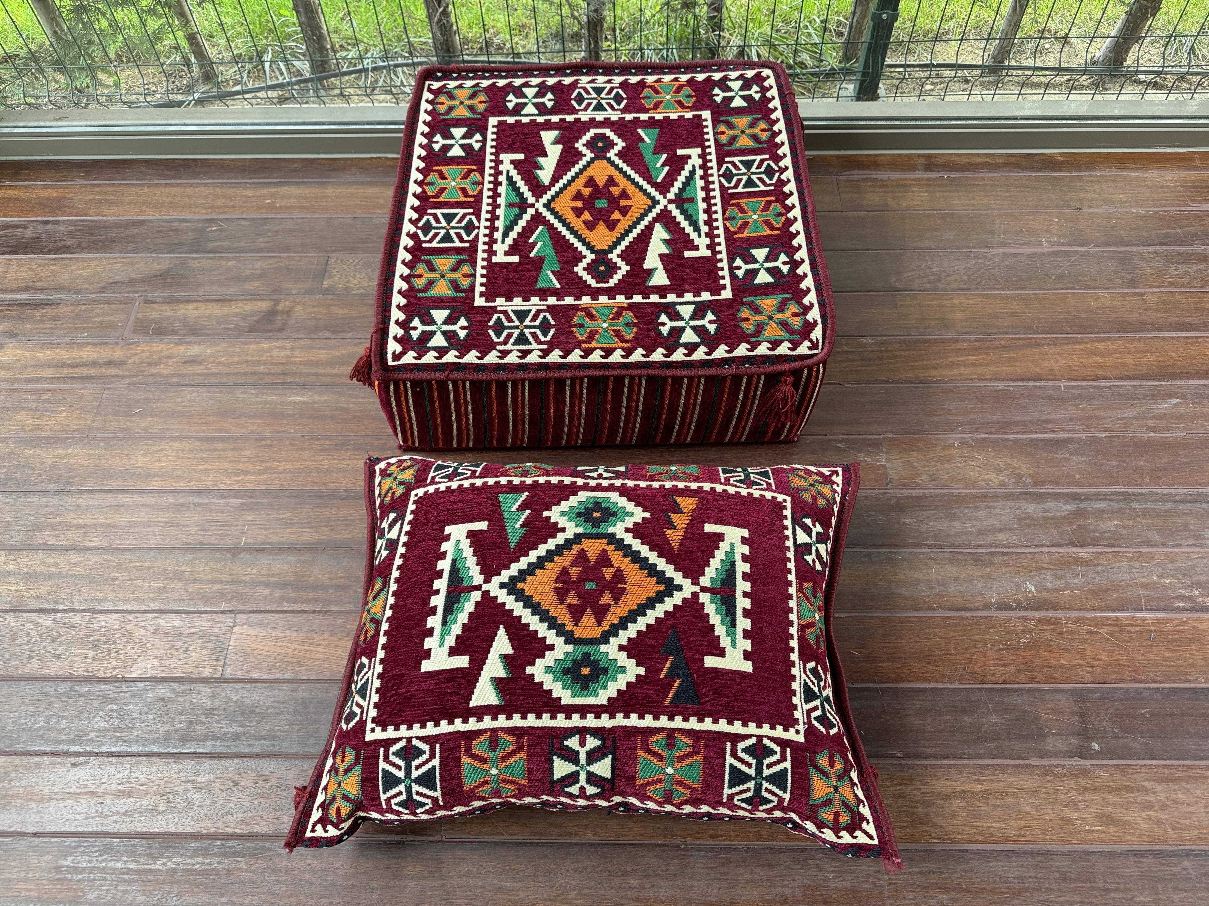 The Loom Wholesale – wholesale Sofa – Handmade Kilim Sofa Set for Rustic Floor Seating19