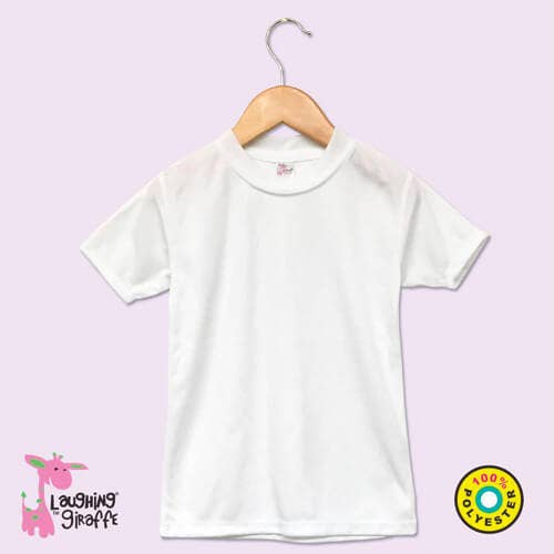 Laughing Giraffe – Großhandel T-Shirt – Kinder – Laughing Giraffe Kinder T-Shirt zum Sublimationsdruck im Großhandel0