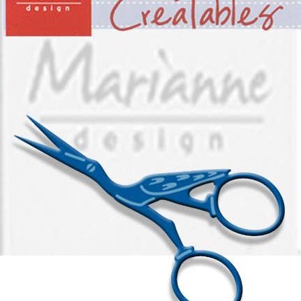 Ecstasy Crafts Distributing - Wholesale Scissors - Marianne Design: Creatables Dies - Stork Vintage Scissors0