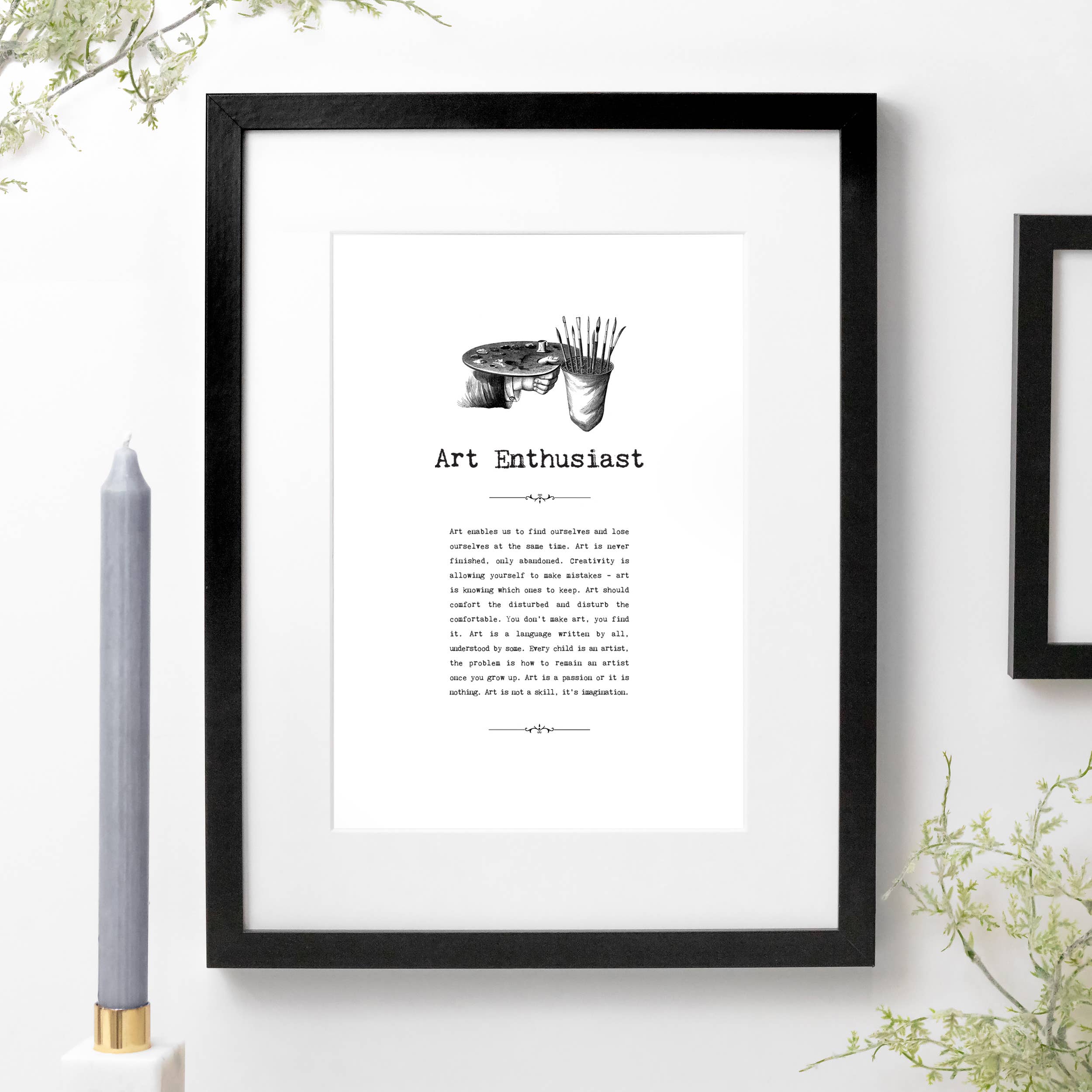 Coulson Macleod (U.S. Duties Paid) - Wholesale Art Print - Bookshop 'Vintage Words' A4 Unframed Prints with POS6