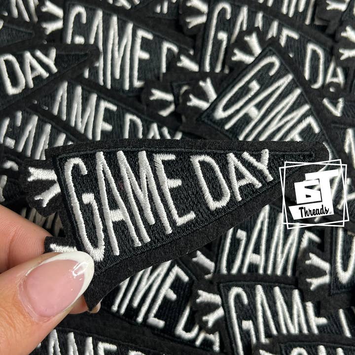 6j Threads LLC - Wholesale Patch - Game Day Pennants....Cap Patches14
