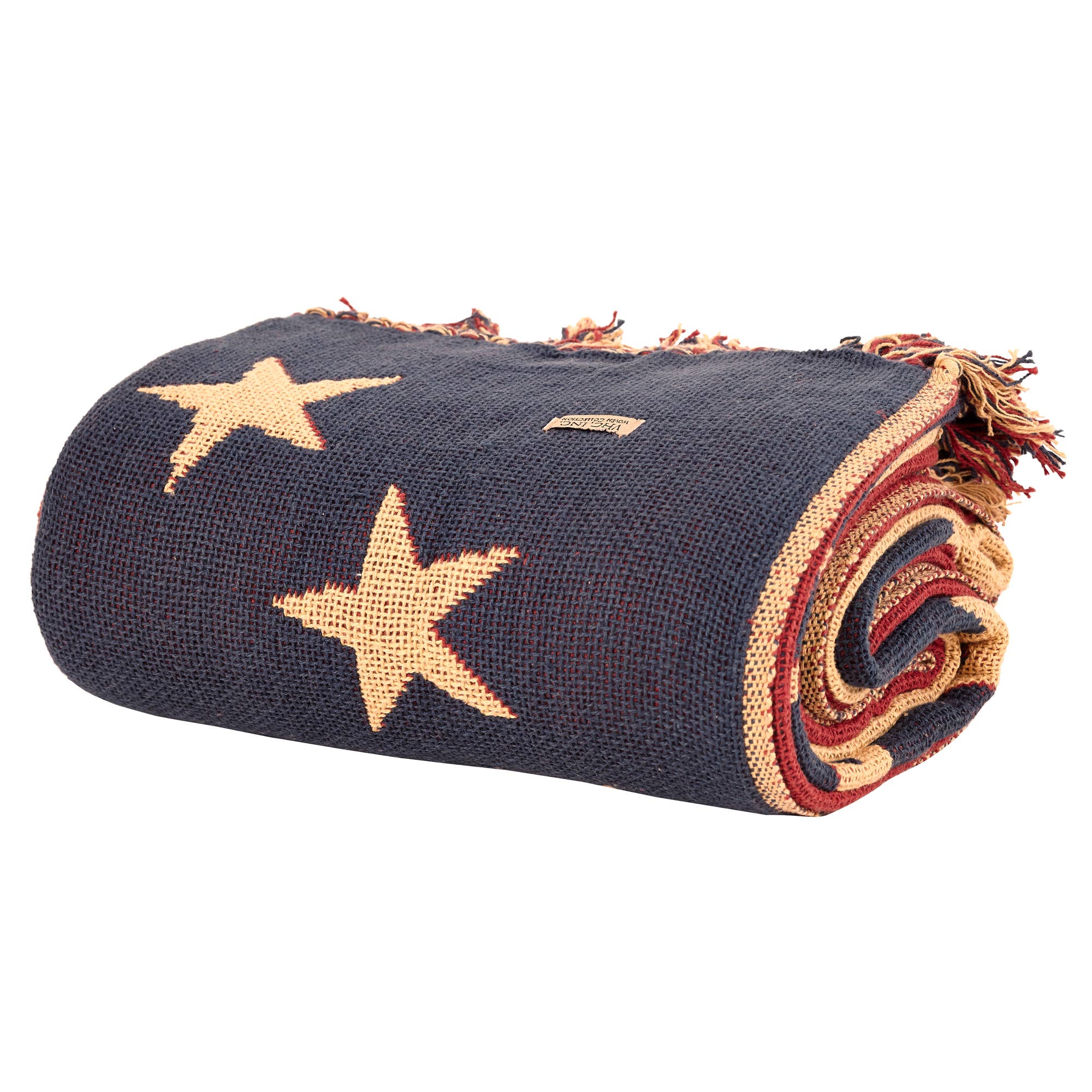 VHC Brands - Wholesale Throw Blanket - Old Glory Throw Woven 50x604