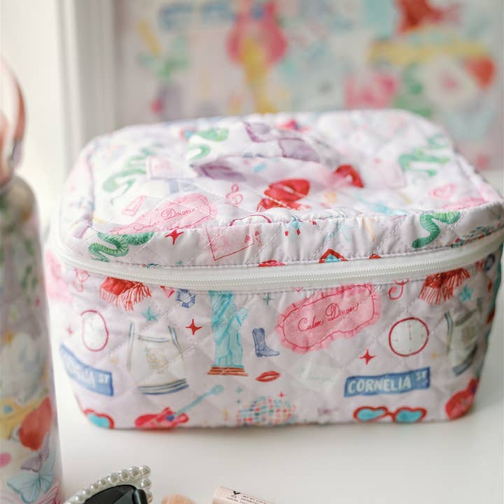 Gracefully Made Art - Wholesale Toiletry Bag - Women's - Taylor Swift Make Up Toiletry Bag