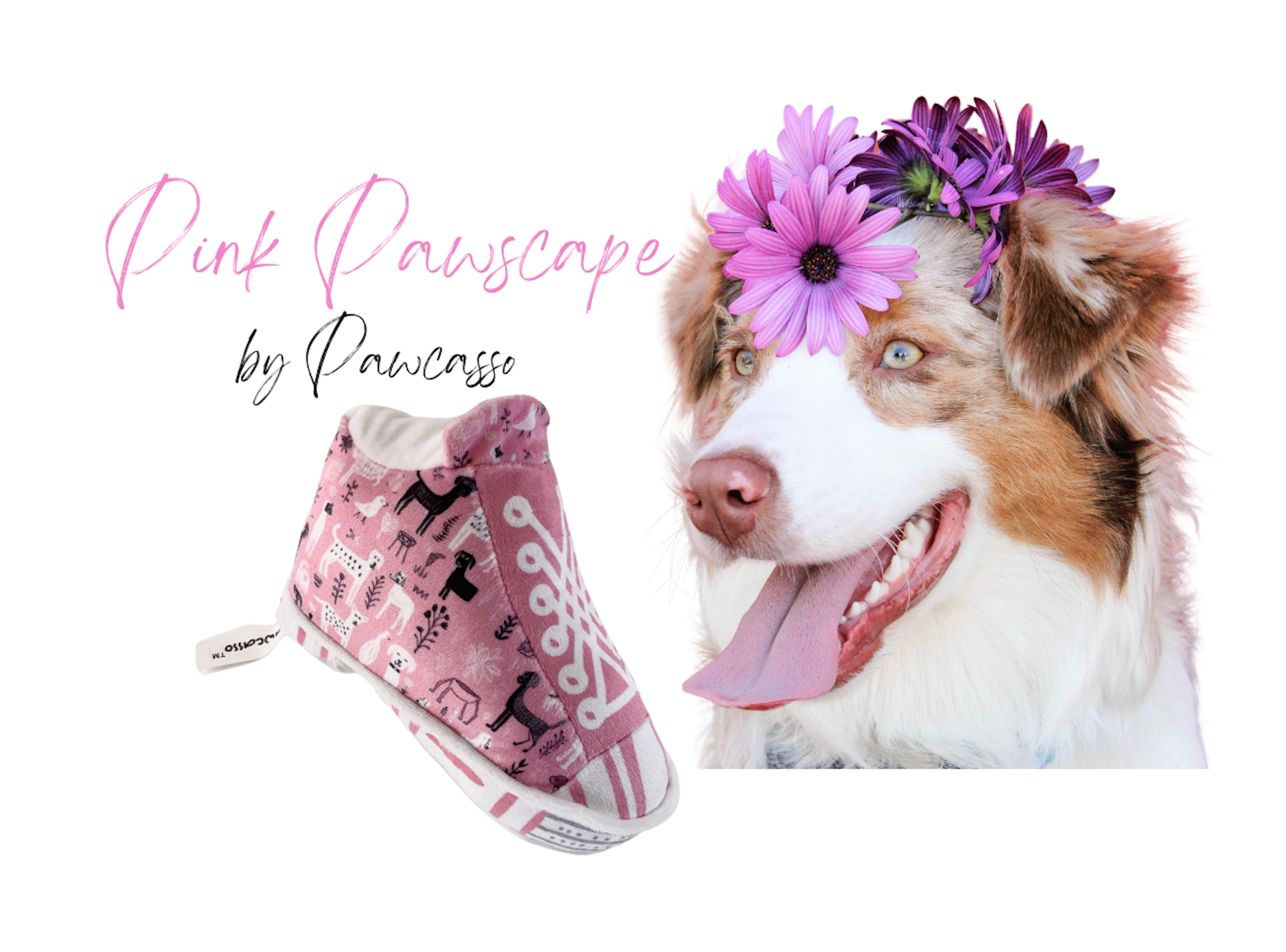 Pawcasso – Peluche - Cão por atacado – Pacote de Sapatilhas Pawcasso4