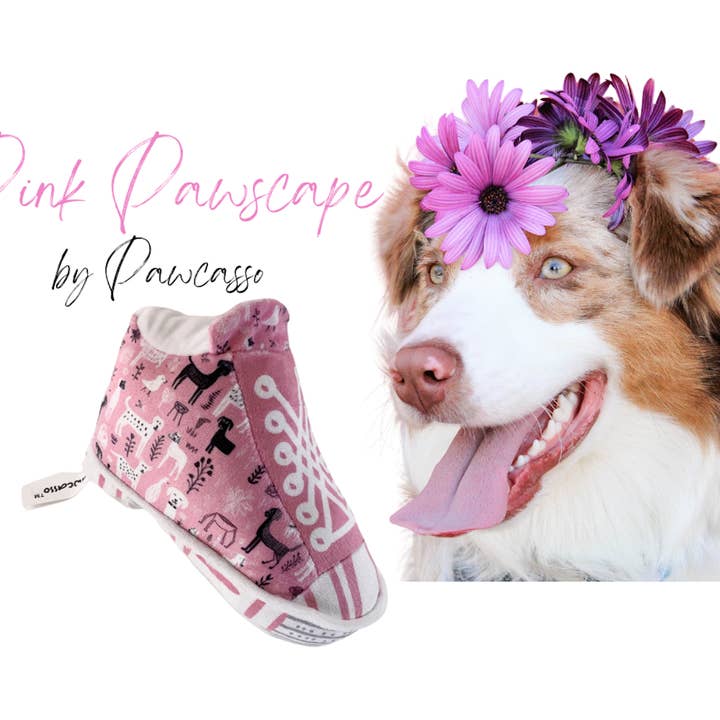 Pawcasso – Peluche - Cão por atacado – Pacote de Sapatilhas Pawcasso4