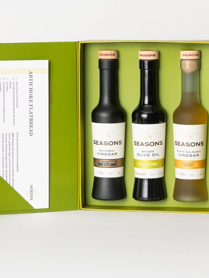 Taste of the Mediterranean for wholesale by Seasons Olive Oil & Vinegar Taproom