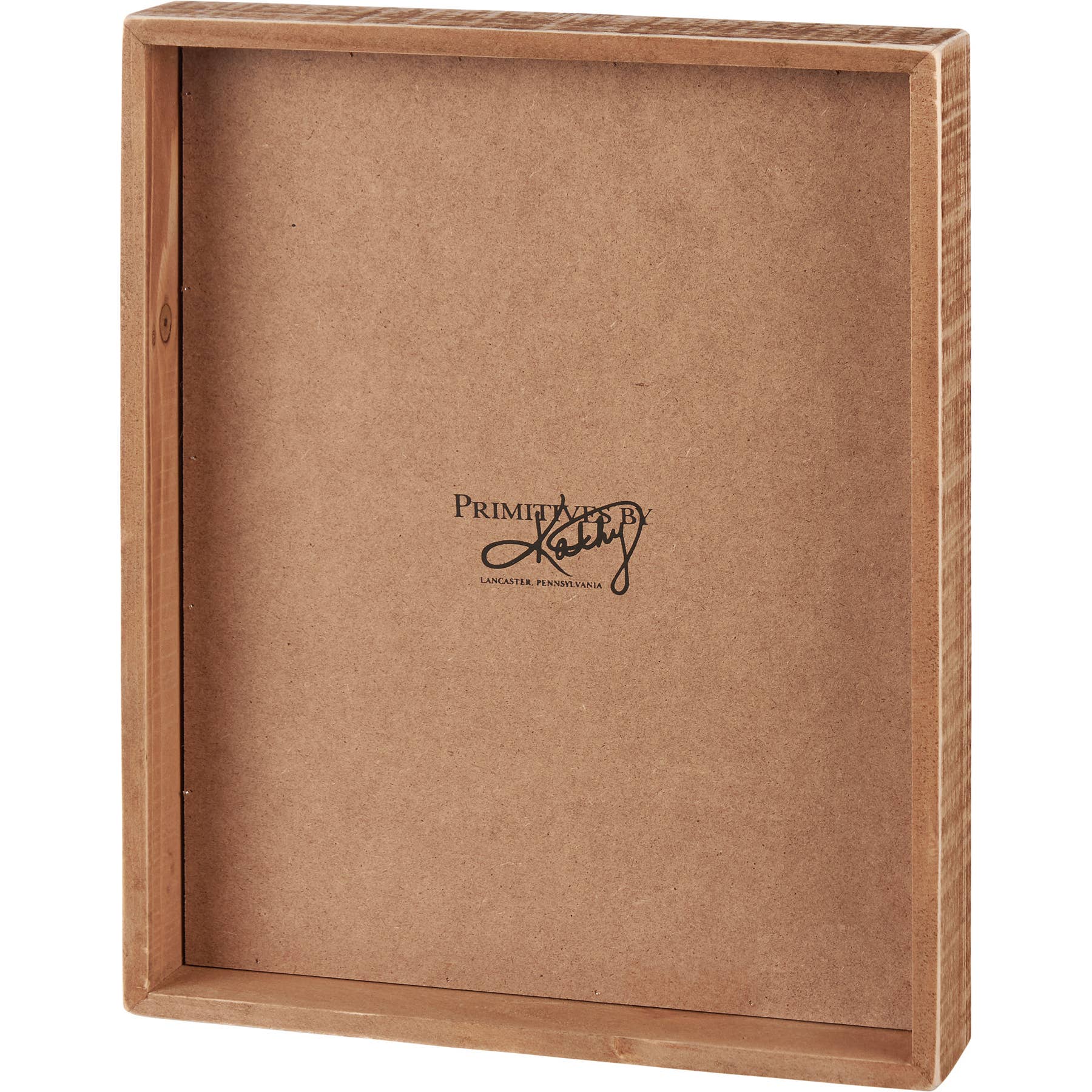 Primitives by Kathy - Wholesale Desk/Tabletop Sign - Sweet Alyssum Inset Box Sign1