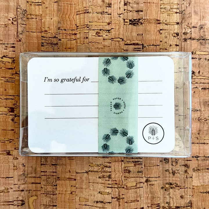 Dankesnotizen für den Großhandel von Plains + Simple