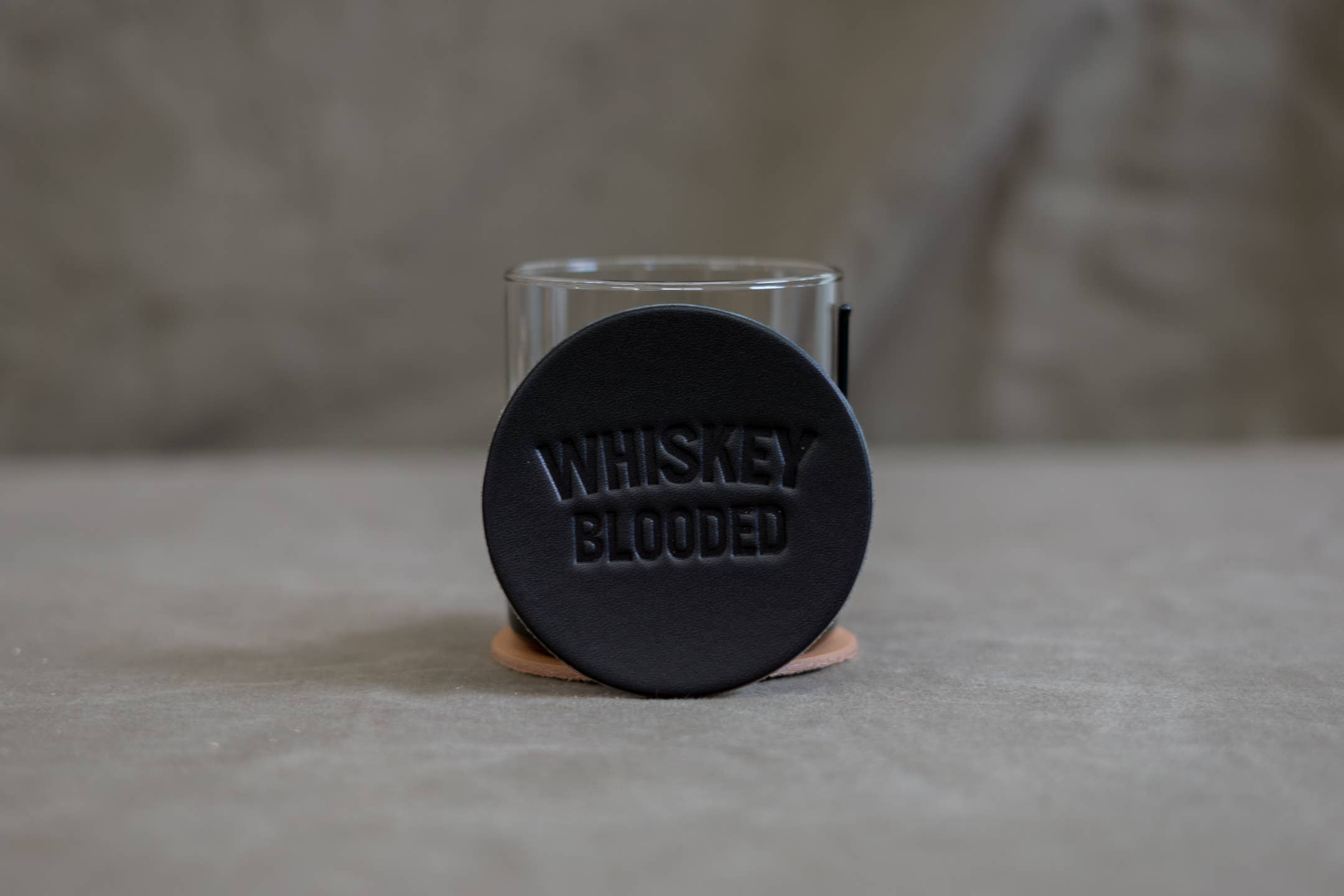 Manready Mercantile - Wholesale Coasters - Leather Coaster | Whiskey Blooded3