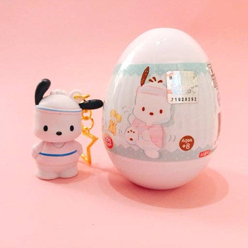 K-Wonderland – wholesale Nyckelringar - Dam – Sanrio Cute Pochacco Figurnyckelring Slumpmässig kapsellåda 8