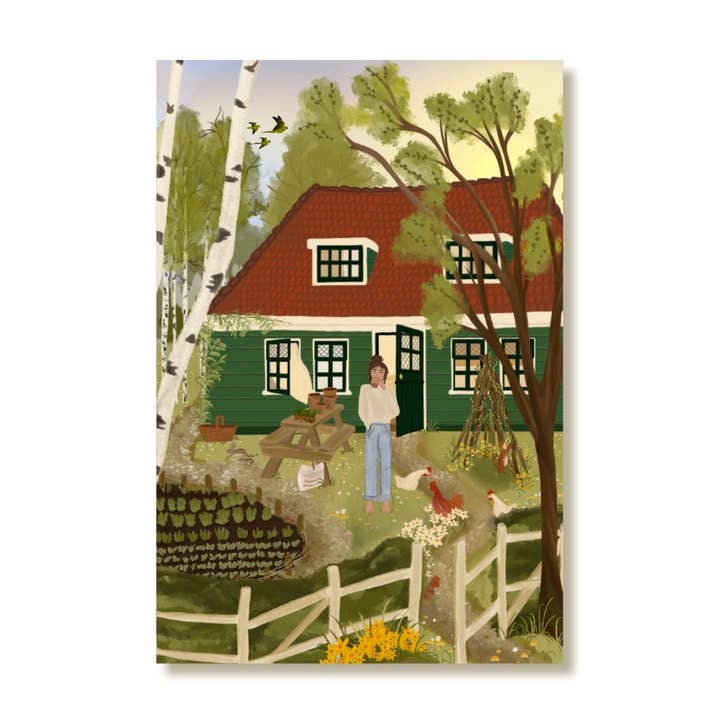 Nicolet Boon - Wholesale Postcard Set - 6 A6 Card Set - Spring/Summer - Alchemy of the Seasons3