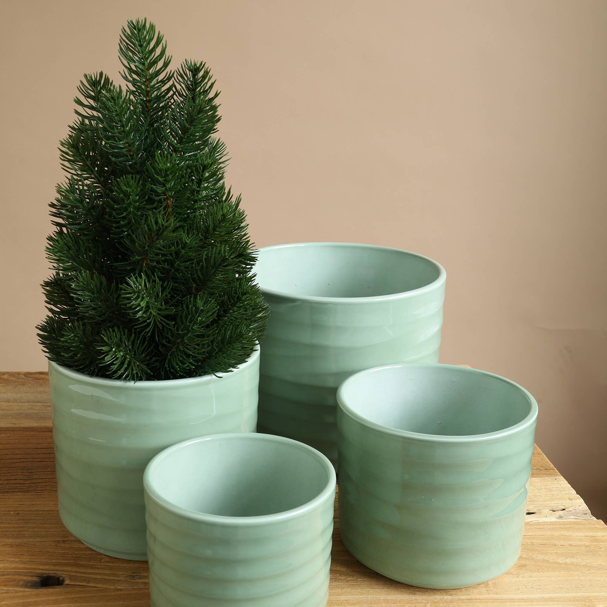 Vosteen - Wholesale Plant Pot - Sinus Bucket, D12.5cm, H11cm, Inner D11cm, for To111