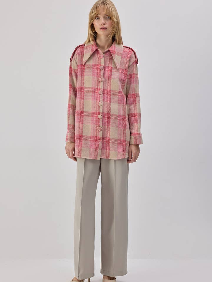 LUMBERGO SKJORTA MED AXELKLAFFAR för wholesale av Touché Privé