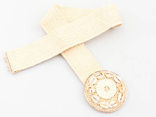 LOOWIE - Wholesale Belt - Women's - 13033 Raffia Belt Loowie0