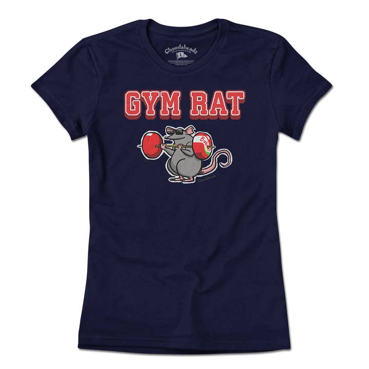 Chowdaheadz - Wholesale Screen Printed T-Shirt - Unisex - Gym Rat T-Shirt