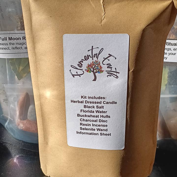 Elemental Earth Shop - Wholesale Meditation Supplies - Home Cleanse and Blessing ritual kit