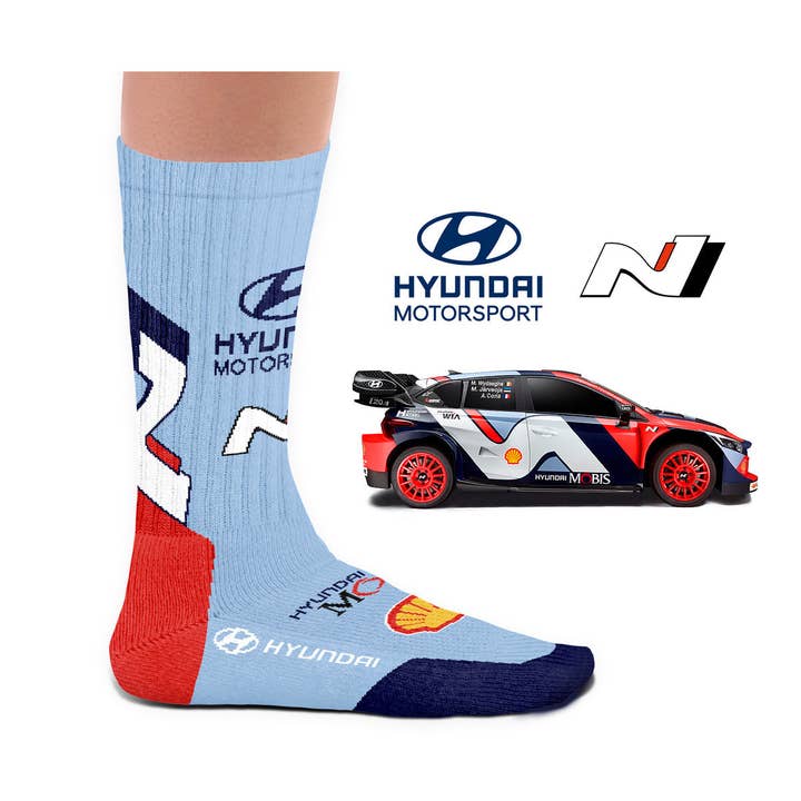 Hyundai 2025 Sports Socks for wholesale by Sock Affairs