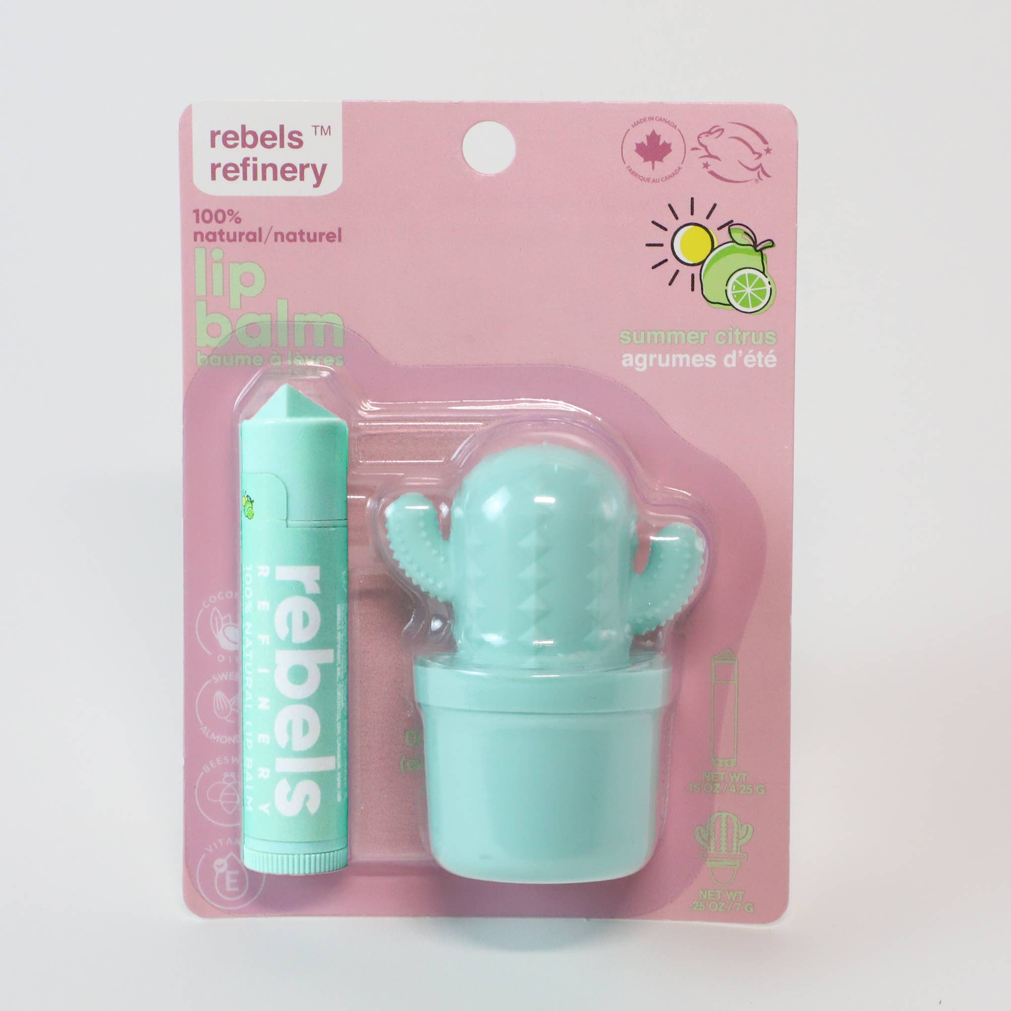 Rebels Refinery - Wholesale Lip Balm Set - 2 Pack Shape & Stick Lip Balm BLISTER 100% Natural2