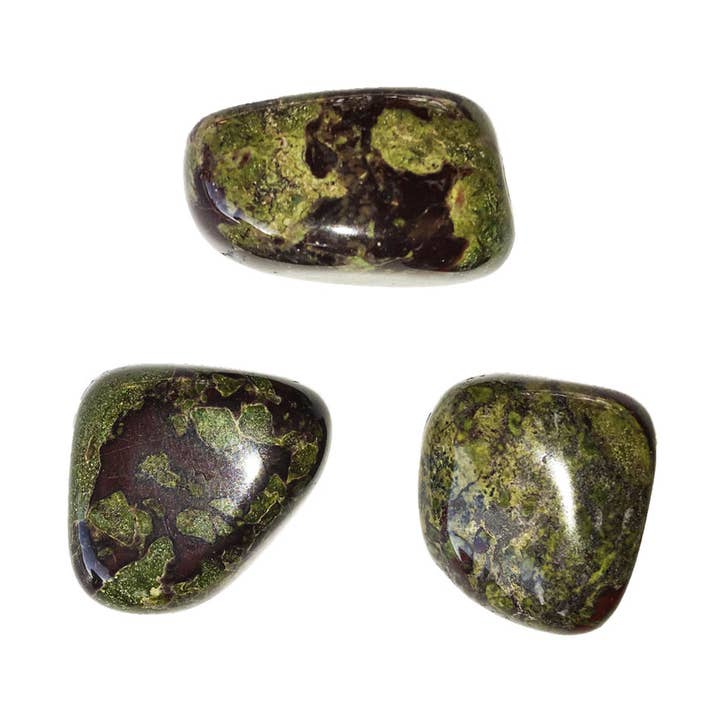 Heliotrop Jaspis gerollter Stein für den Großhandel von France Mineraux