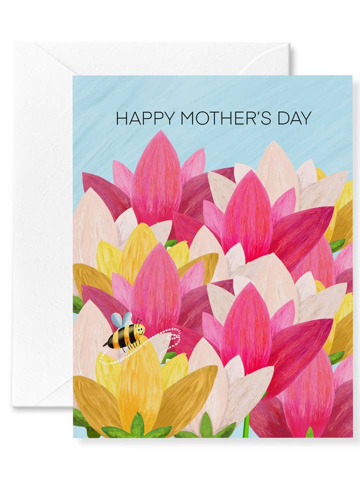 Carte Bouquet Maman pour la vente par Announce Divinely