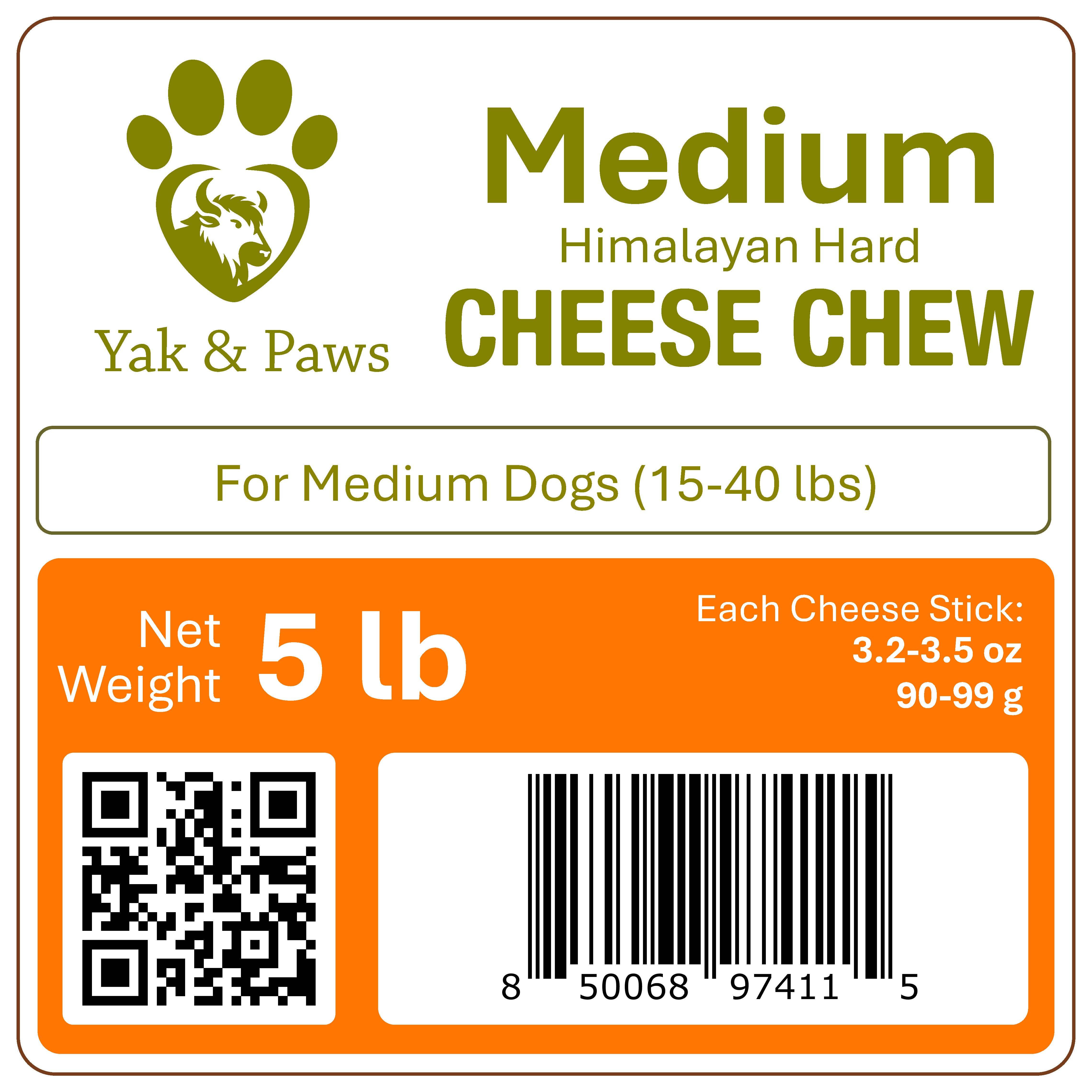Yak and Paws - Wholesale Pet Treats - Dog - Yak Cheese Dog Chews -100% Natural, 5 lb Bulk Pack Yak Chees2