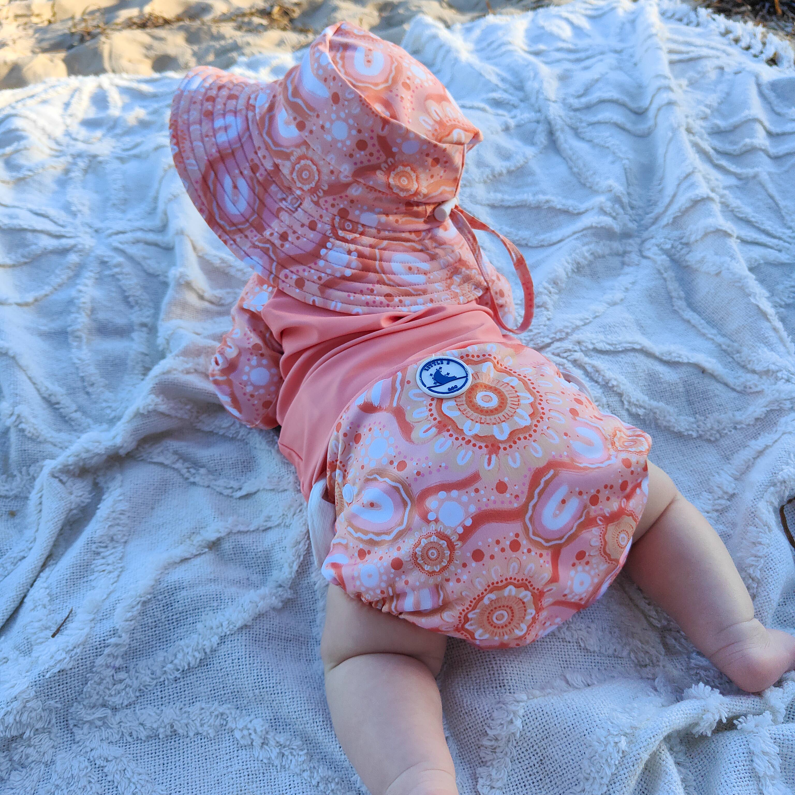 Little E & Co - Wholesale Swim nappy – Baby - REUSABLE SWIM NAPPY ~ COMMUNITY CONNECTED TO LAND1