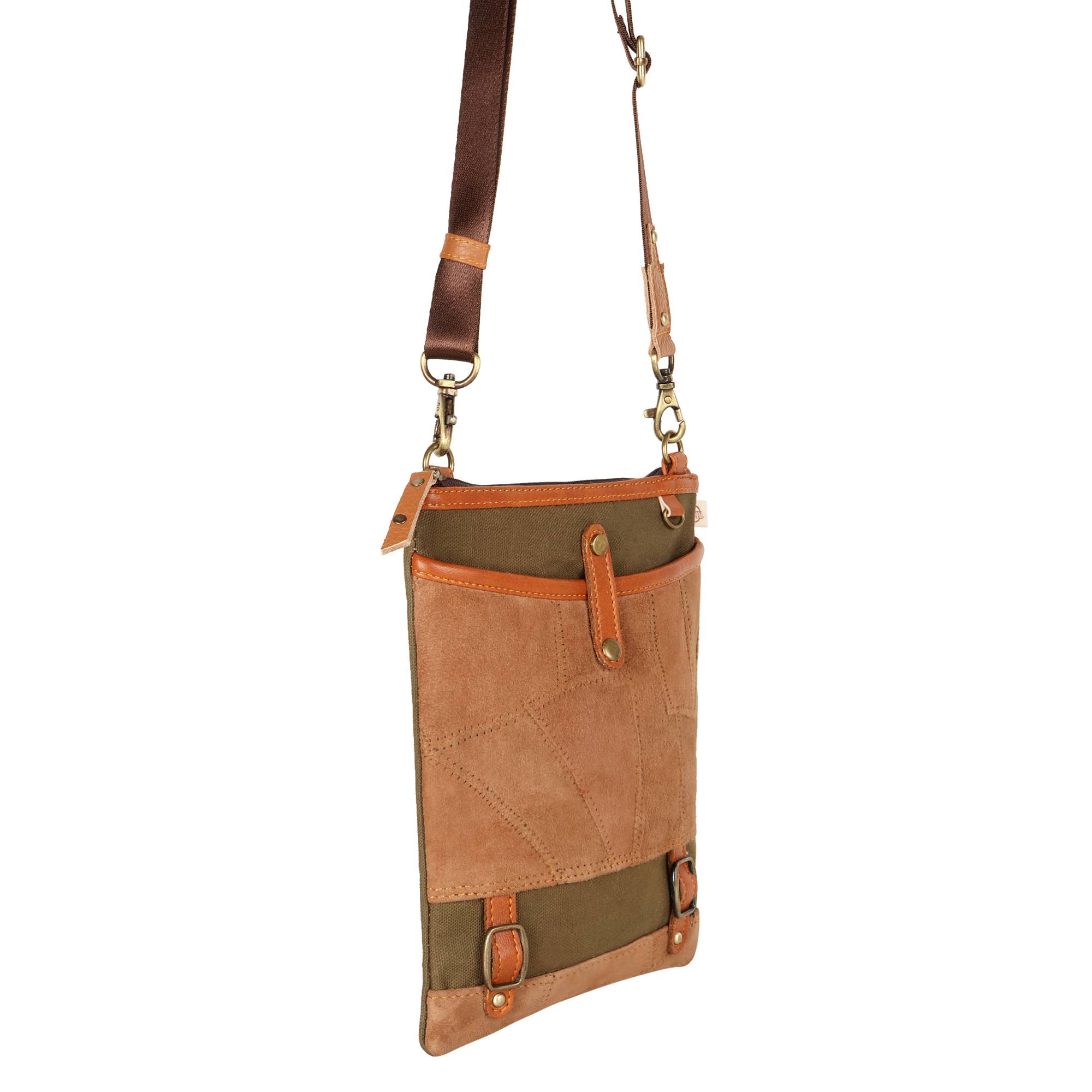 Vaan & Co. - Wholesale Crossbody Bag - Unisex - Patterson Green Crossbody3