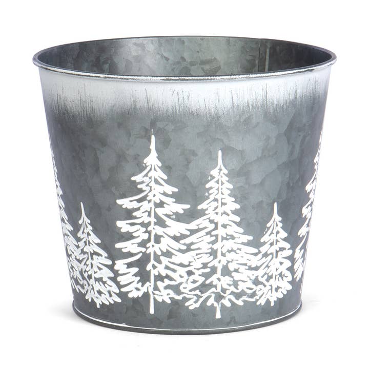 RD TIN PLANTER for wholesale by Willow Group