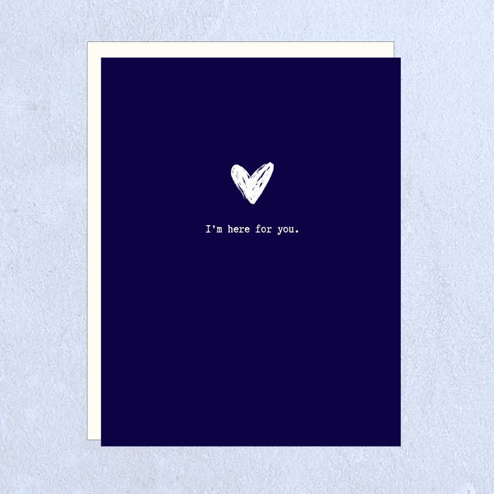 Hero Of The Story - Vendita all'ingrosso Biglietti di condoglianze - QUI PER TE - perdita lutto simpatia recupero supporto amore0