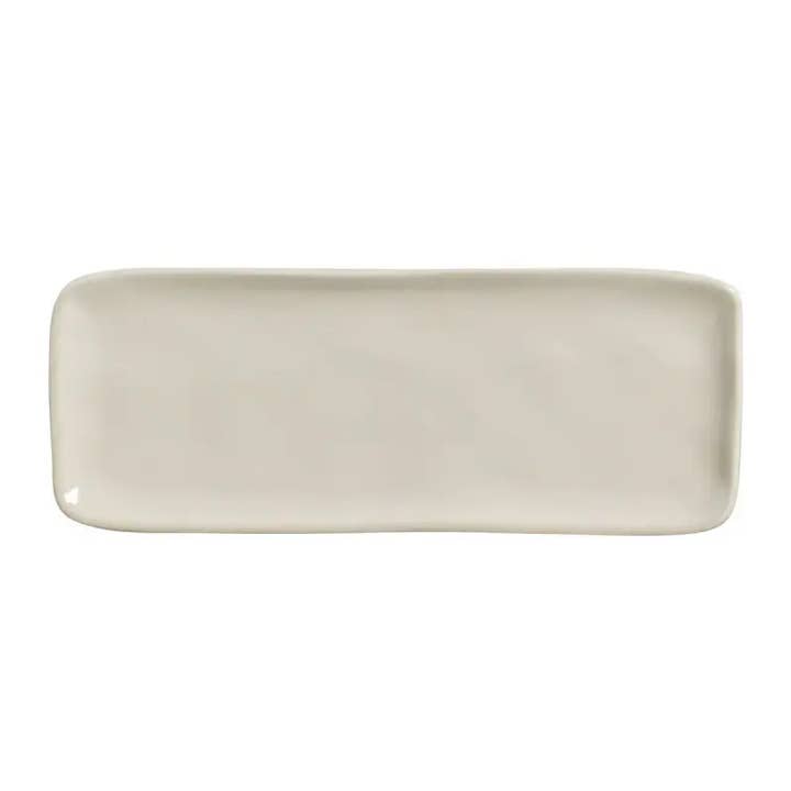 Rectangular Platter Medium 12.99 x 5.12" Clay for wholesale by Porto Brasil