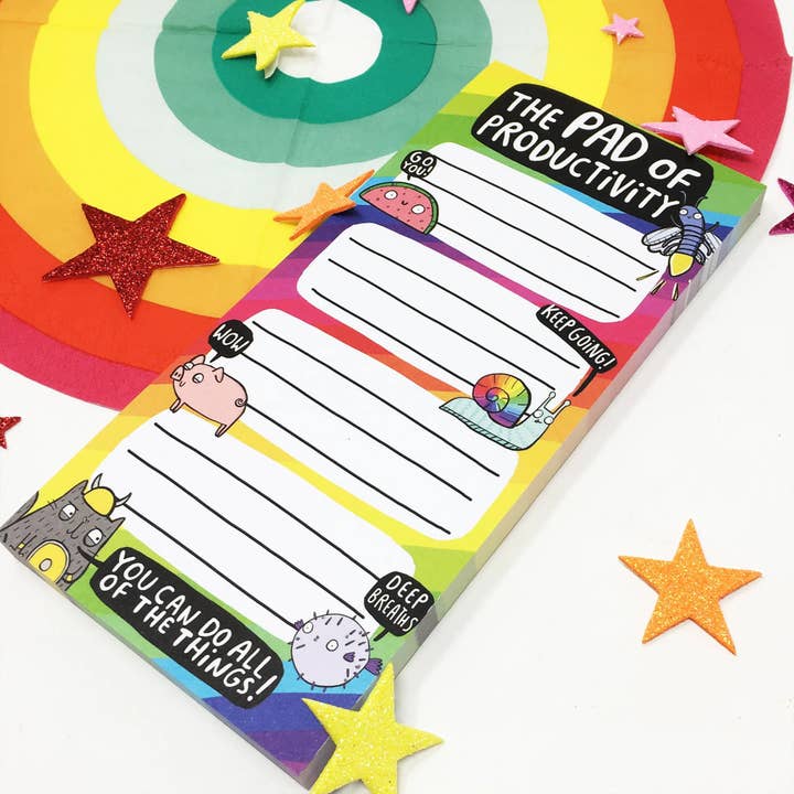 Katie Abey - Wholesale Notepad - Pad Of Productivity3