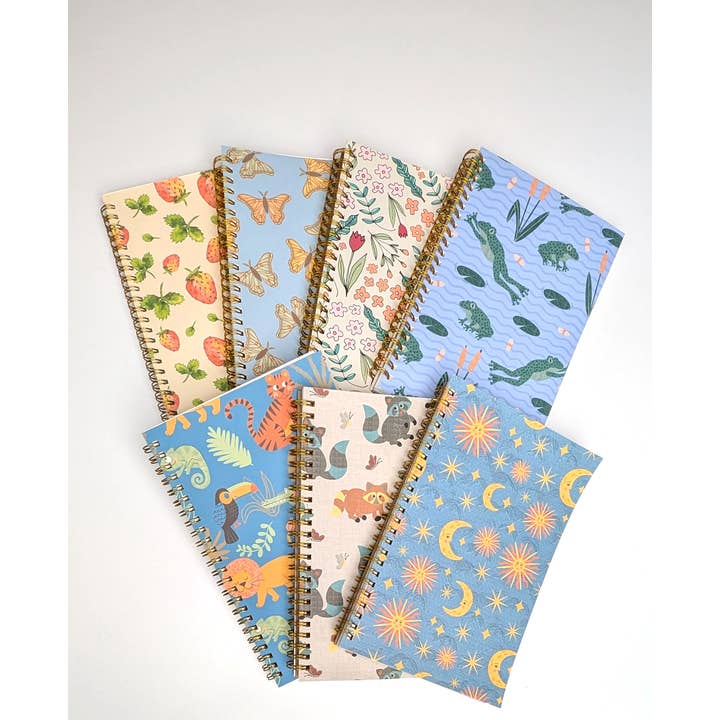 Lucid Moon Studio, LLC - Wholesale Notebook - Sun and Moon Eco-Friendly Spiral-Bound Notebook