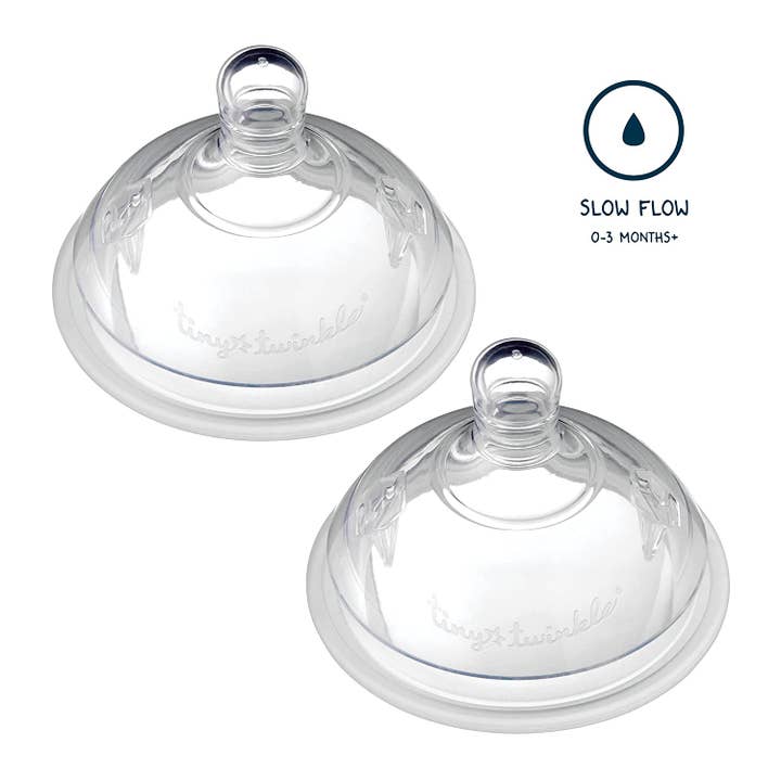Tiny Twinkle - Wholesale Baby bottle - Tiny Twinkle - Silicone Baby Bottle Nipple 2PK (MSKU: NP2-1 ; NP2-2; NP2-3)