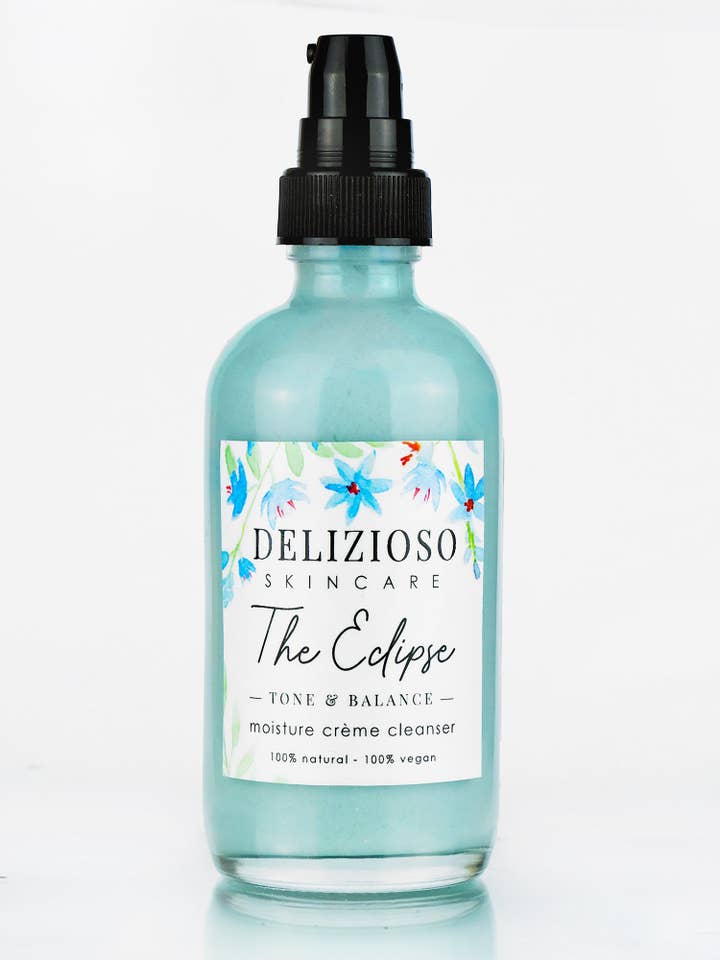 The Eclipse Blue Tansy Feuchtigkeitscreme Reiniger für den Großhandel von Delizioso Skincare Inc.