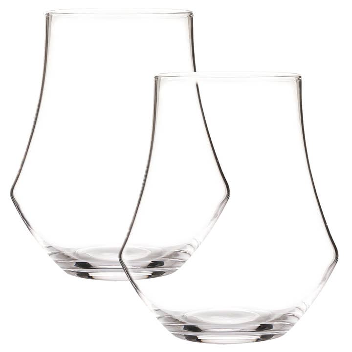 Berkware Tulip Shaped Lowball Whisky Glasses for wholesale by Cheer Collection