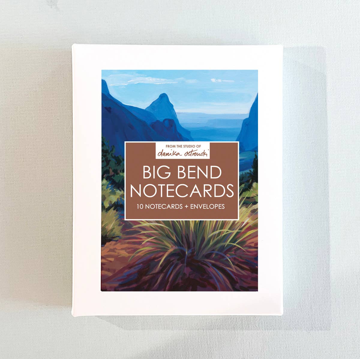 Danika Ostrowski Art + Design - Wholesale Stationery/Notecard Set - Big Bend Notecard Set2