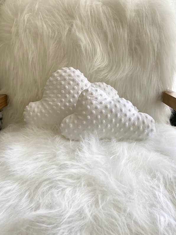 Edie & Joe - Wholesale Pillow/Cushion - Kids & Baby - White Dimple Fleece Cloud Cushions Nursery Decor4