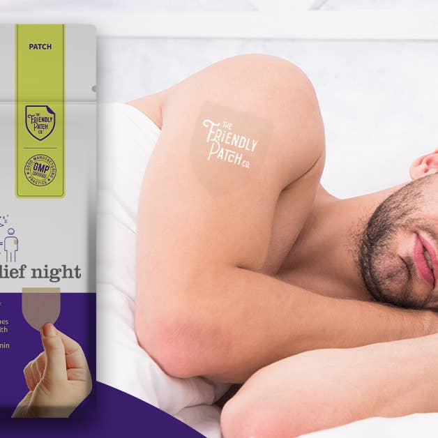 Friendly Patch CO - Wholesale Pain Relief Spray/Cream - Relief Night Pain Patch - Arnica, Melatonin, menthol 8 pack8