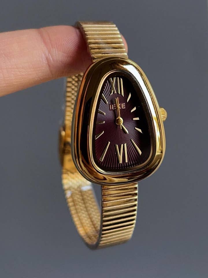 Montre Minimaliste Géométrique en Acier Inoxydable DP25E440 pour la vente par Dipped Shop