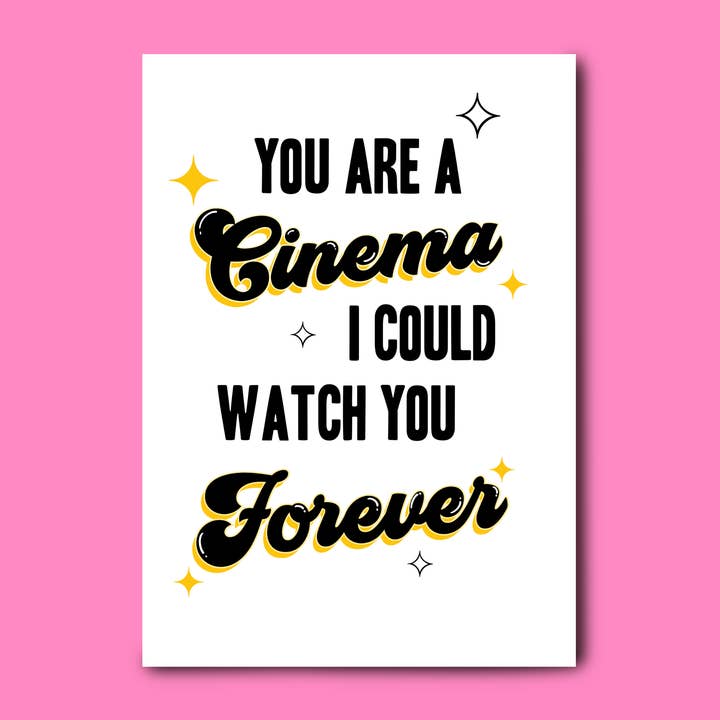 Howrad Studios - Wholesale Art Print - You are a cinema print1