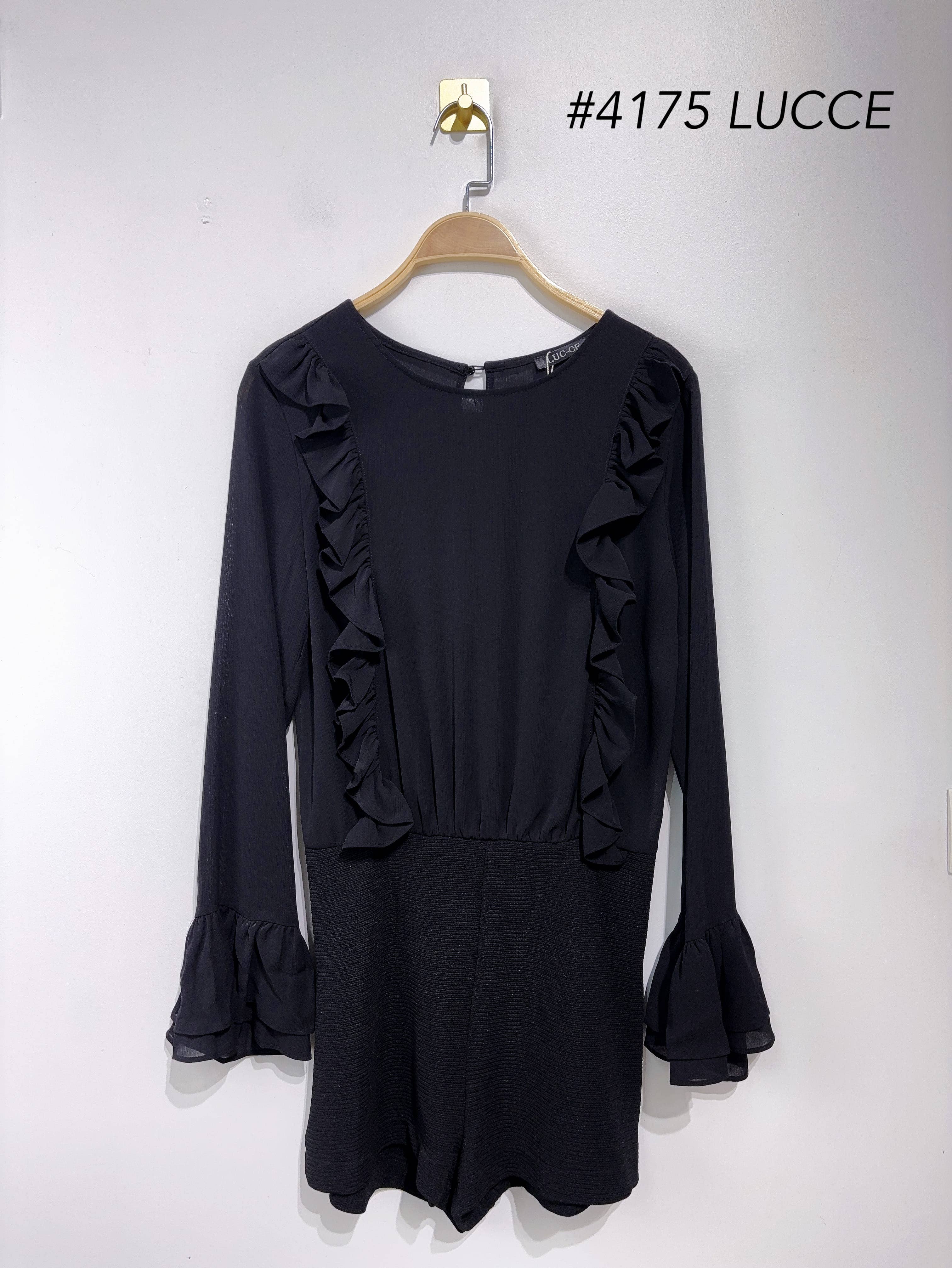 LUCCE - Wholesale Romper - Women's - Long-sleeve romper - 41750