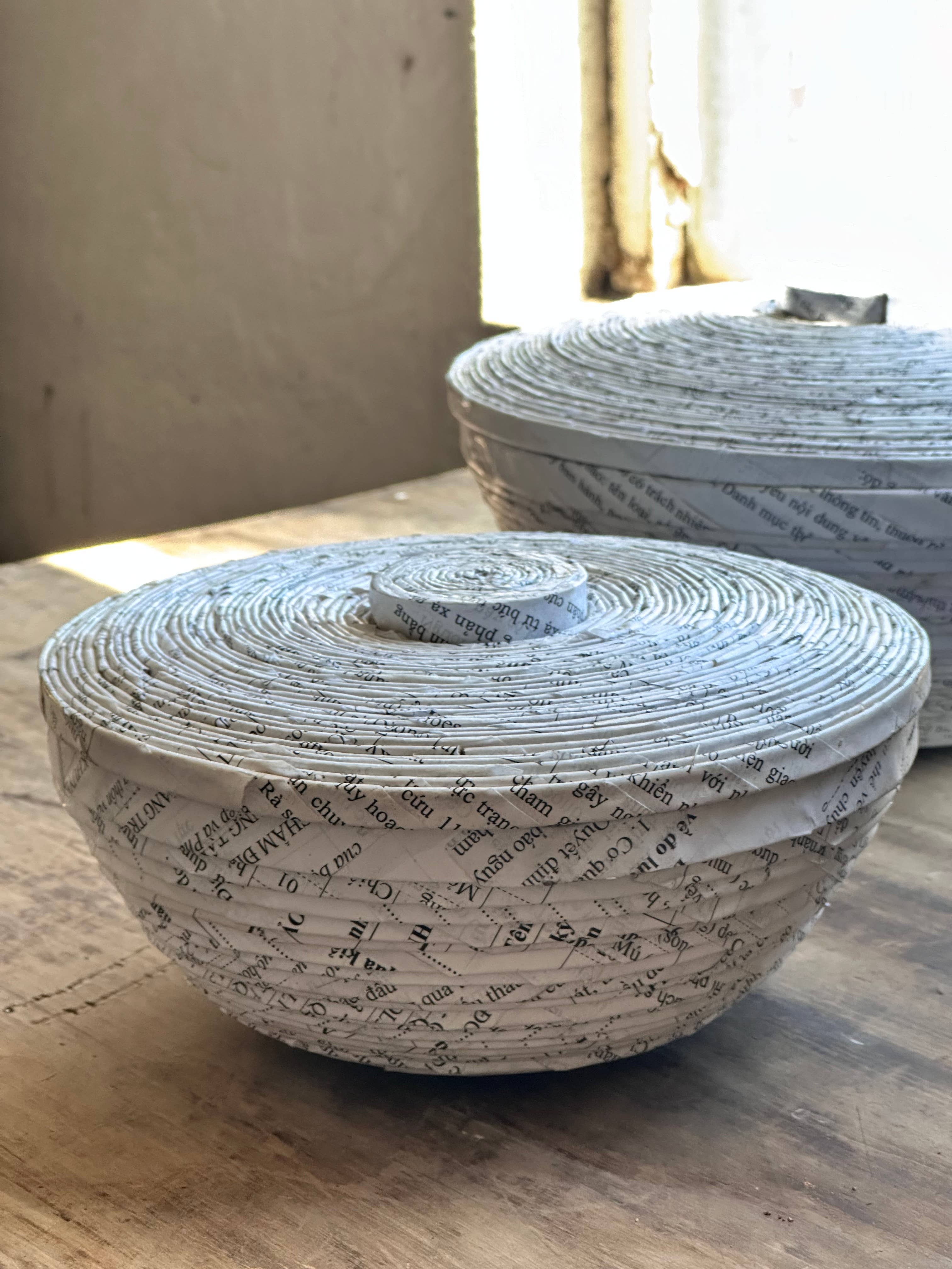 The Global Swap Shop - Vendita all'ingrosso Decorazioni da tavolo - Ciotole di carta riciclata2