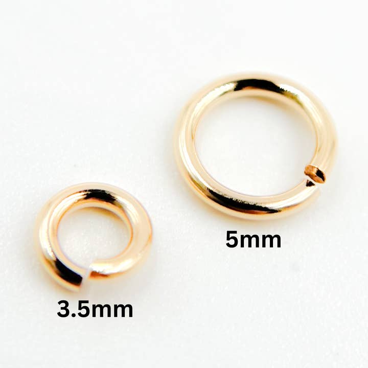 Jewels & Chains - Vendita all'ingrosso Fibbie per cintura - Anello di giunzione aperto in oro riempito da 20 gauge.0